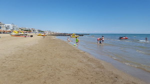 Pláž v Lido di Jesolo